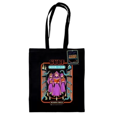 TOTE BAG "CULT BOOK CLUB" PYRAMID INTERNATIONAL