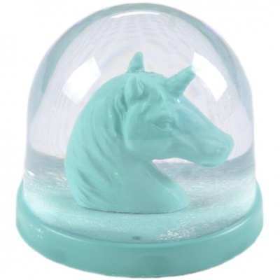 GLOBO DE NEVE "UNICÓRNIO" FISURA