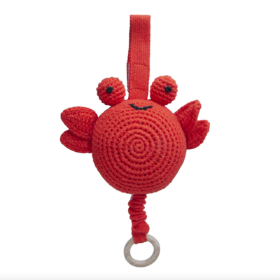 CROCHET MUSIC BOX CRAB GLOBAL AFFAIRS
