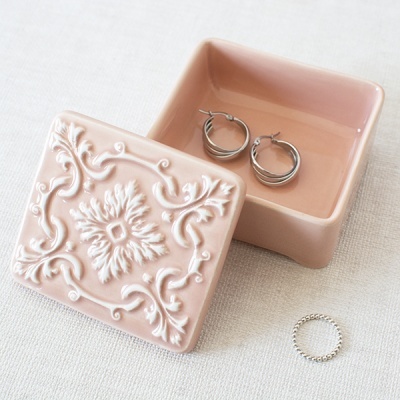 Caixa Jóias em Cerâmica "Azulejo" C.ª Atlântica