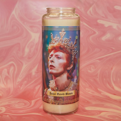 CANDLE "DAVID BOWIE" ICON MANIACS