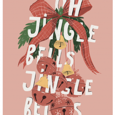 ILUSTRAÇÃO "Playlist Xmas Edition - (Calendário de Advento)" - "JINGLE BELLS" BÁRBARA AMARAL
