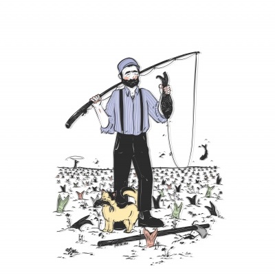 ILUSTRAÇÃO "SÁBADO" BITE THE NAIL