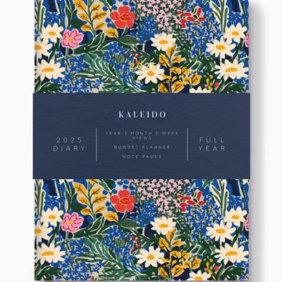 AGENDA DIÁRIA FLORAL PINTADO 2025 OHH DEER