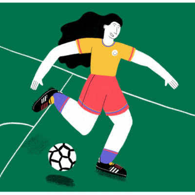 ILUSTRAÇÃO "FUTEBOL" MATILDE HORTA