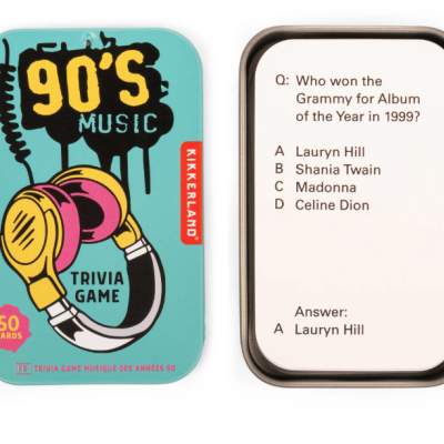 90's MUSIC TRIVIA KIKKERLAND