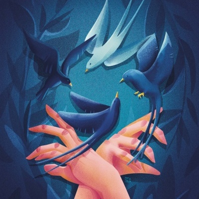 ILUSTRAÇÃO "DANÇA" ANDREIA SANTOS