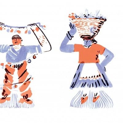 ILUSTRAÇÃO "EVOLUÇÃO" GABRIELA ARAÚJO