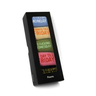 MEIAS SET 5 "FUCKING WEEK" FISURA