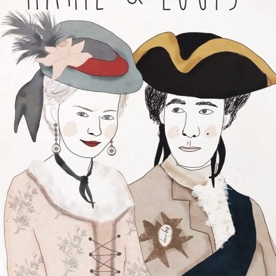 ILUSTRAÇÃO "MARIE E LOUIS" LEONOR FEIJÓ