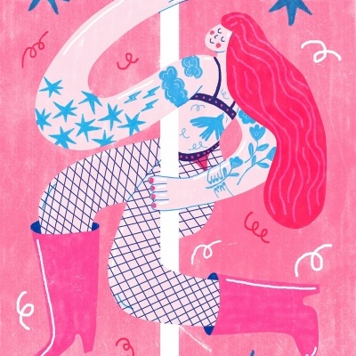 ILUSTRAÇÃO "PODEROSA" CRISTINA MOREIRA