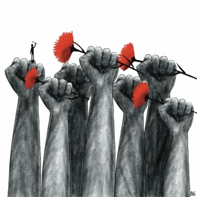 LENÇO "PROTESTO" MARTA NUNES