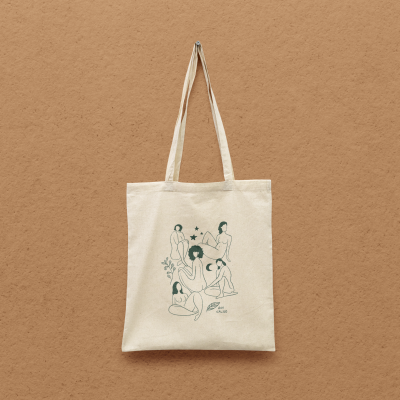 TOTE BAG "BODIES" ANA CALIGO