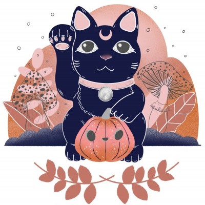 "GATO PRETO NÃO DÁ AZAR, DÁ CARINHO" DORA MARTINS - Quem vais ser? O que vais fazer? Doce ou travessura?