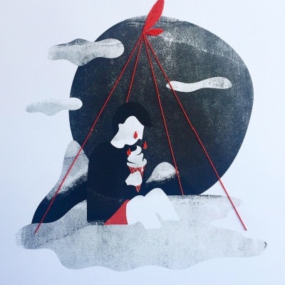 ILUSTRAÇÃO "DOCE SOLIDÃO" CATARINA PAULO