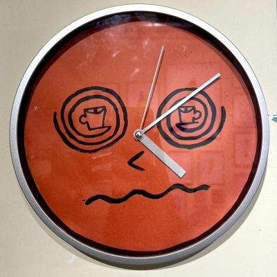 RELÓGIO "CARACOLENTO VERMELHO" JOÃO COSTA