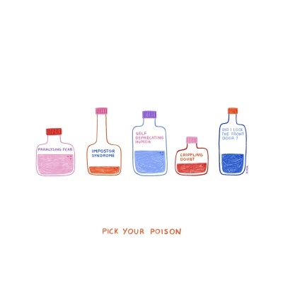ILUSTRAÇÃO "POISON" KIKA
