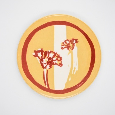 PRATO ILUSTRADO "DOIS CRAVOS" ANA LUÍSA ALMEIDA E PÓ DE BARRO