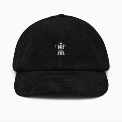 BONÉ PRETO BORDADO - CAFÉ ITALIANO REFINED SPIRIT