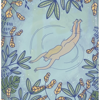 ILUSTRAÇÃO "SPRING "JOANA MOLHO