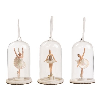 BALLERINAS DOME ORN GOODWILL