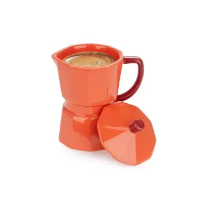 MUG RED, "MOKA" - BALVI