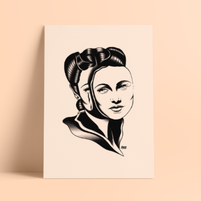 ILUSTRAÇÃO "WHAT LIES BEHIND" ZEROS TATTOO