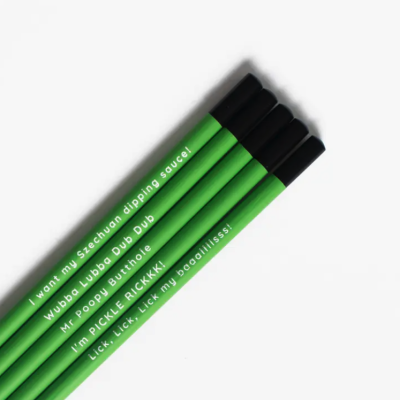 PENCIL RICK AND MORTY OHH DEER