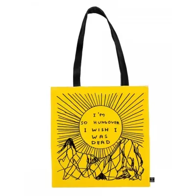 TOTE BAG 'SO HUNGOVER' DAVID SHRIGLEY