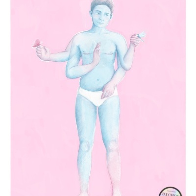 ILUSTRAÇÃO "CAENEUS" DIOGO PAIXÃO