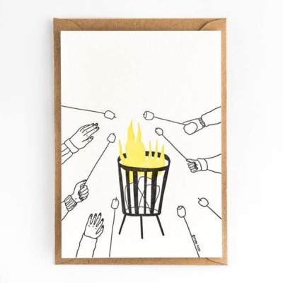 POSTAL "WINTER FIRE" STUDIO FLASH