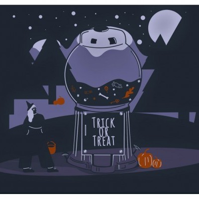 "TRICK OR TREAT" DE MARIANA GUSMÃO - Quem vais ser? O que vais fazer? Doce ou travessura?