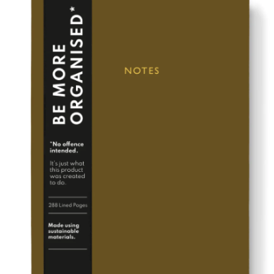 CADERNO LINHAS KHAKI OHH DEER