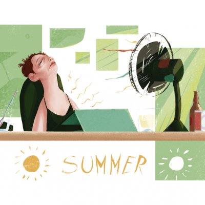 ILUSTRAÇÃO "SUMMER" MARIA SOUSA (AIAIMARIA)