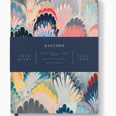 AGENDA DIÁRIA DE MÁRMORE RECORTADO 2025 OHH DEER