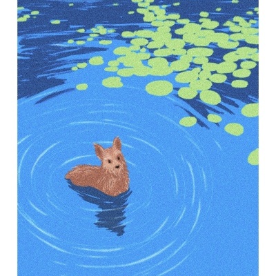 ILUSTRAÇÃO "SUMMERTIME" ANNA TUPOTA