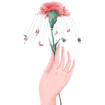 ILUSTRAÇÃO GICLÉE "À BOLEIA DO CRAVO" BÁRBARA AMARAL