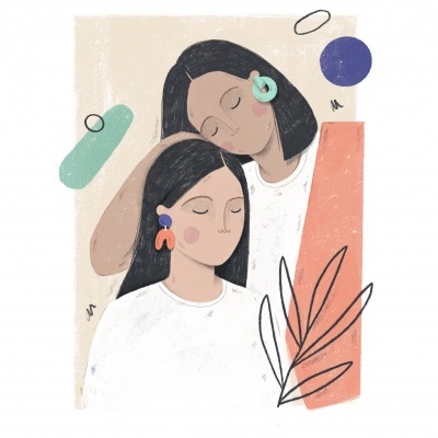 ILUSTRAÇÃO "MOTHERHOOD" SARA LOU