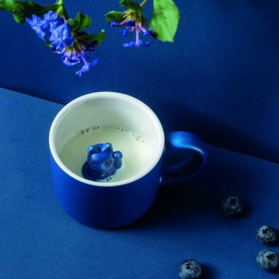 CANECA DA SORTE MANEKI NEKO AZUL ESCURO DONKEY