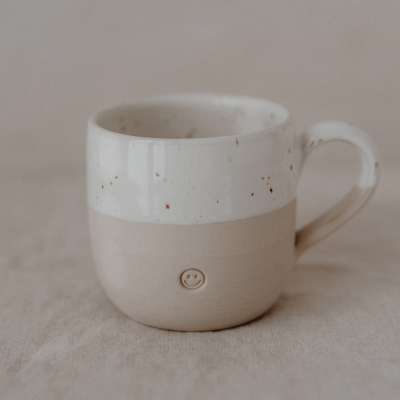 CANECA DE CAPPUCCINO "SMILEY" EULENSCHNITT