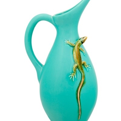 JARRO COM LAGARTIXA BORDALLO PINHEIRO