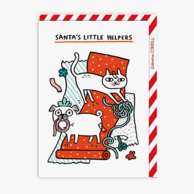 POSTAL "Santa's Little Helpers" OHH DEER