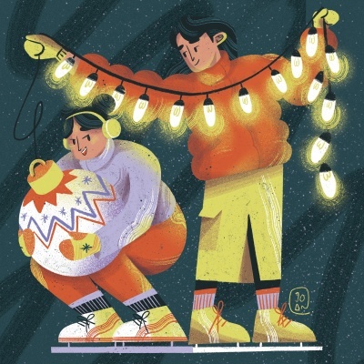 AZULEJO "AZULEJO DE NATAL" JOANA CUNHA