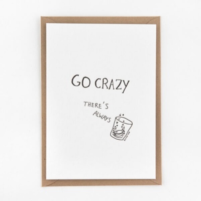 POSTAL "GO CRAZY - HANGOVER" STUDIO FLASH