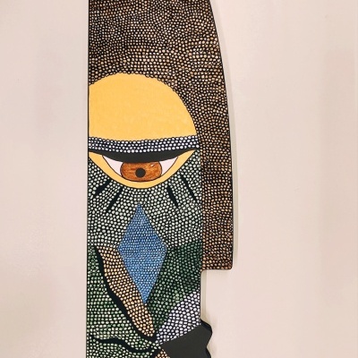 Máscara "Calçada Portuguesa " Inês Sousa Cardoso