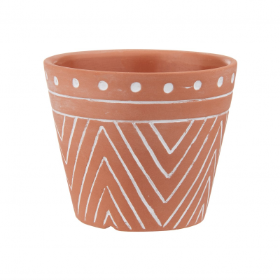 MINI GEO TERRACOTTA PLANTER