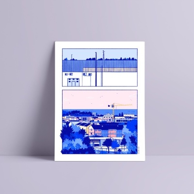 ILUSTRAÇÃO GICLÉE "VARIAÇÕES EM SOL MAIOR" ANA HOO