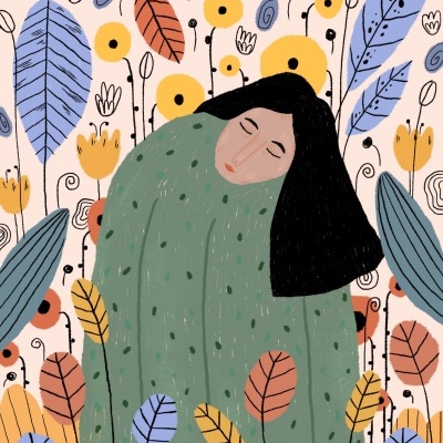 ILUSTRAÇÃO "SOME ESCAPE" DIANA COSTA