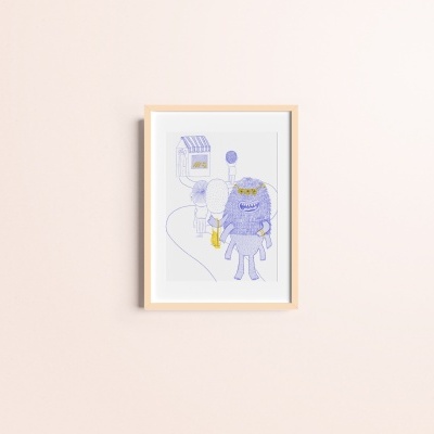 ILUSTRAÇÃO "BICHA" RITA ROBALINHO