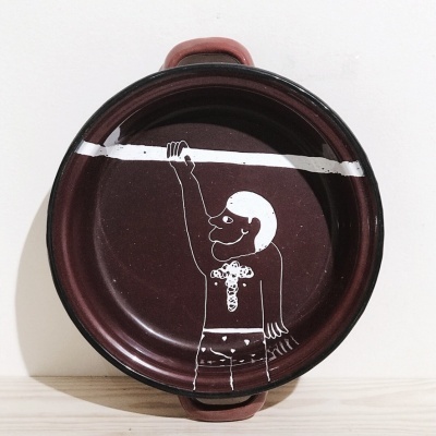 PRATO ESMALTADO “RED FRIDAY” 2/6 PENETRA PEDRO DIAS